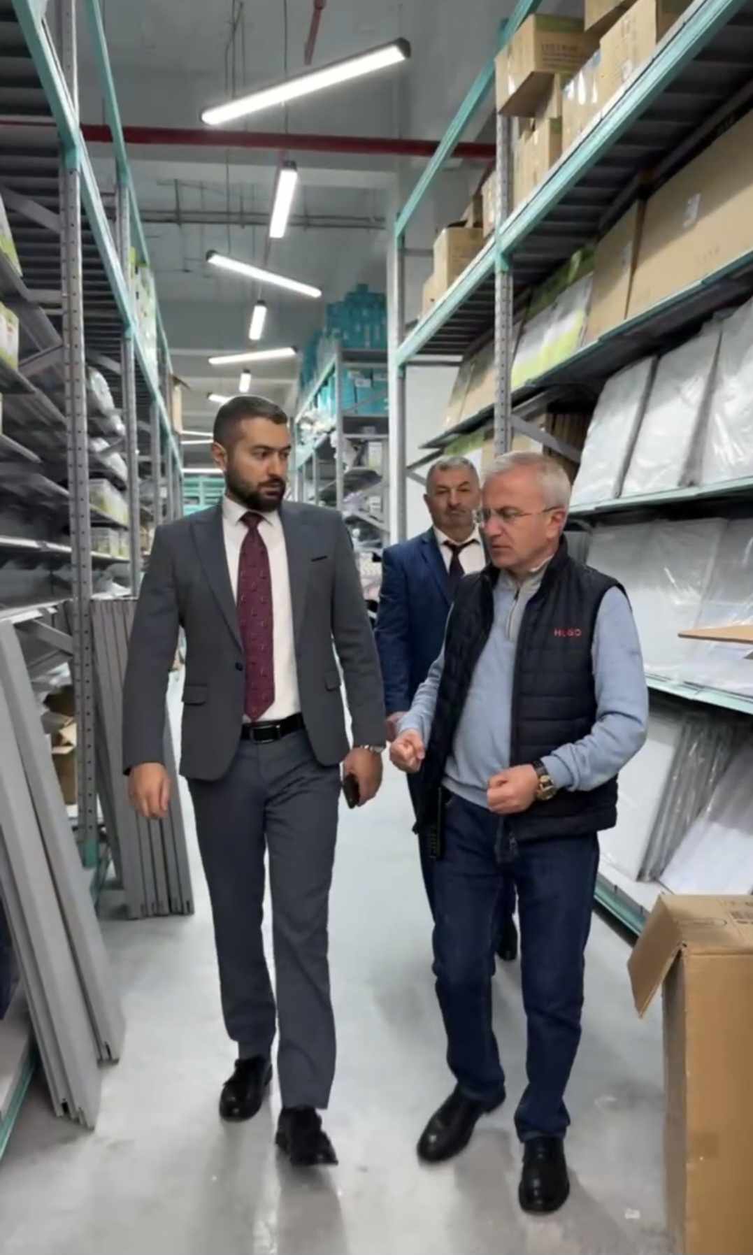 Руководитель Инспекционного органа по надзору за рынком посетил «Homplex Hyper Mall»